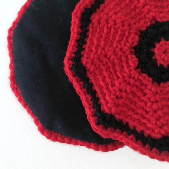 Round Pot Holders, Crochet Gift Under 15, Crochet Small Placemats - Picture 5 of 12